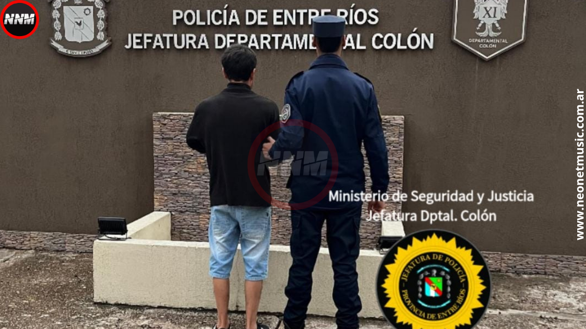 Colón: detenido por desobediencia judicial y amenazas