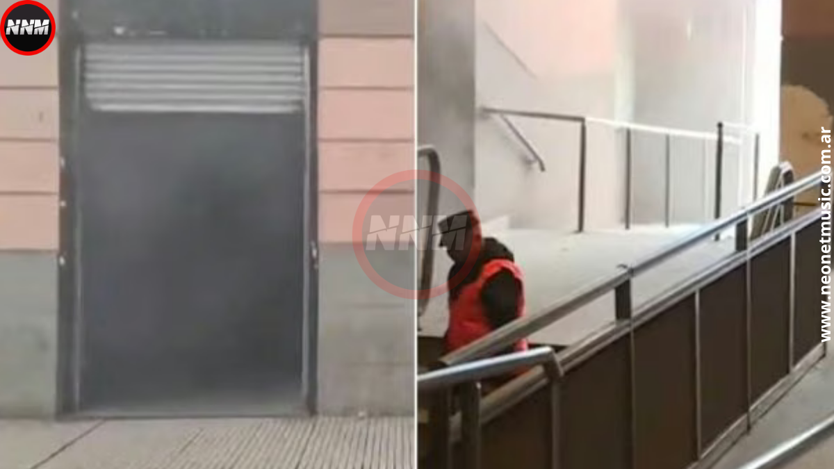 Incendio en Constitución: evacuaron la estación