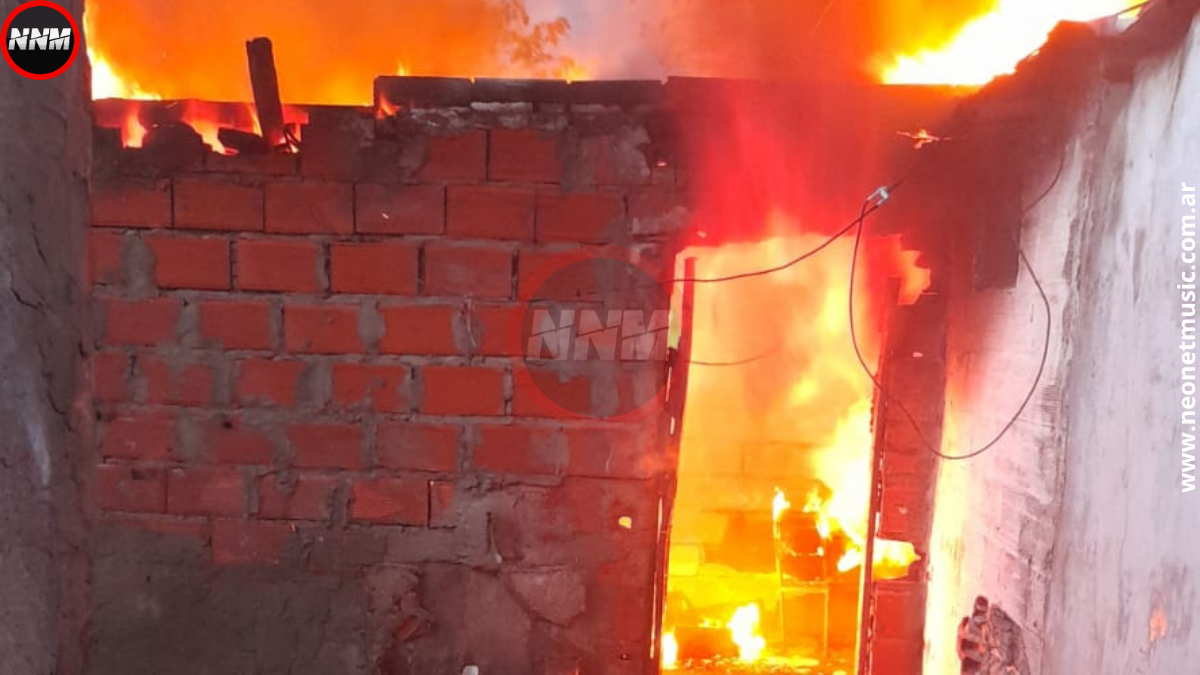 Incendio en una vivienda de Paraná: no hubo heridos