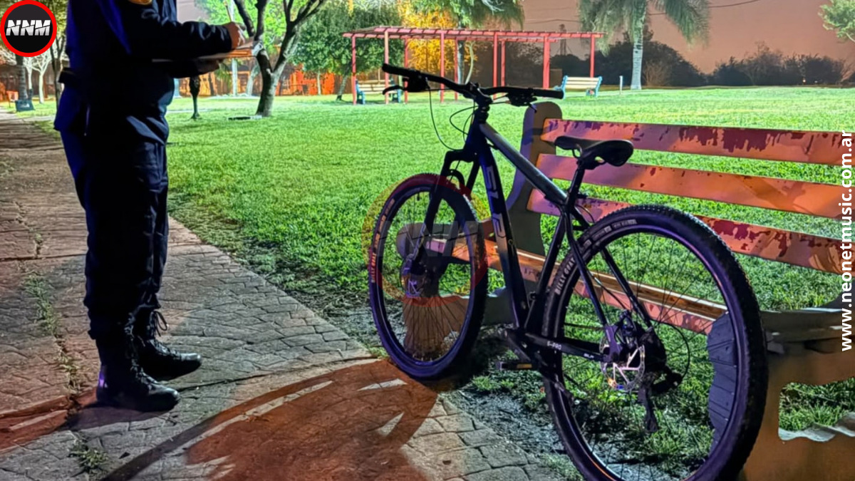 Recuperaron una bicicleta robada en Federal