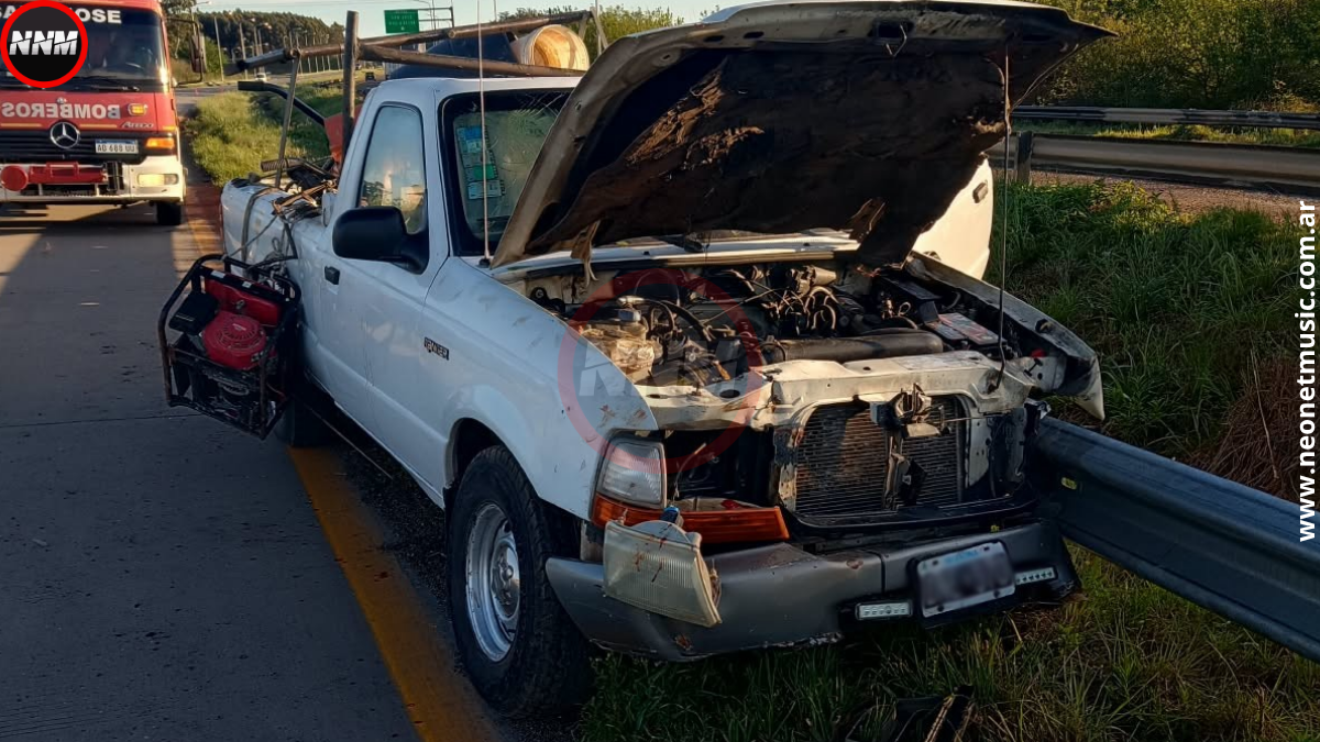 Accidente en la Autovía 14: un conductor sufrió lesiones graves