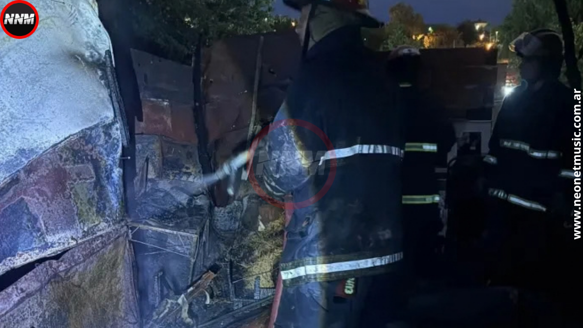 Incendio destruyó tres viviendas precarias en Paraná