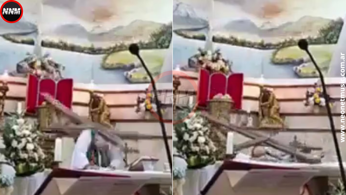 Sacerdote muere aplastado por una cruz durante una misa en Ecuador