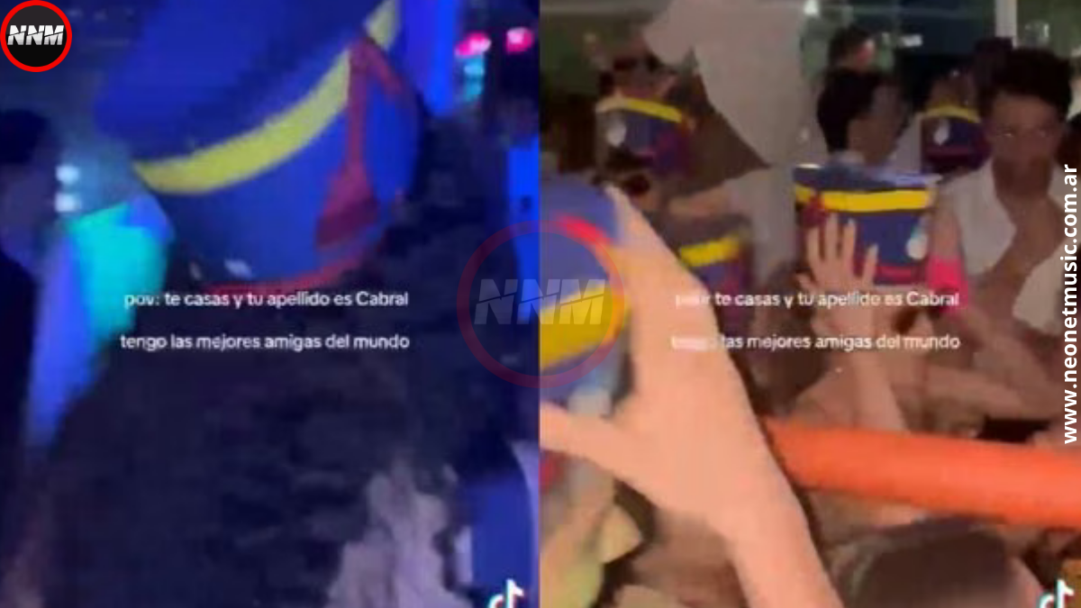 Sorpresa viral: Marcha de San Lorenzo en boda de Cabral