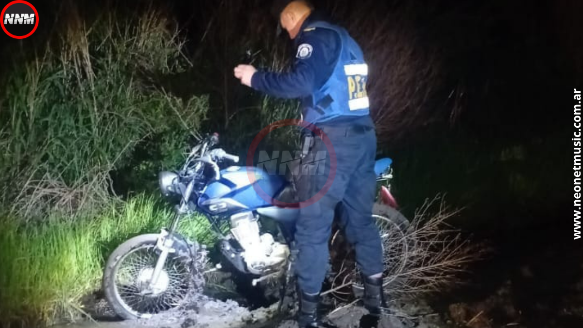 Recuperaron una moto robada en Villa López