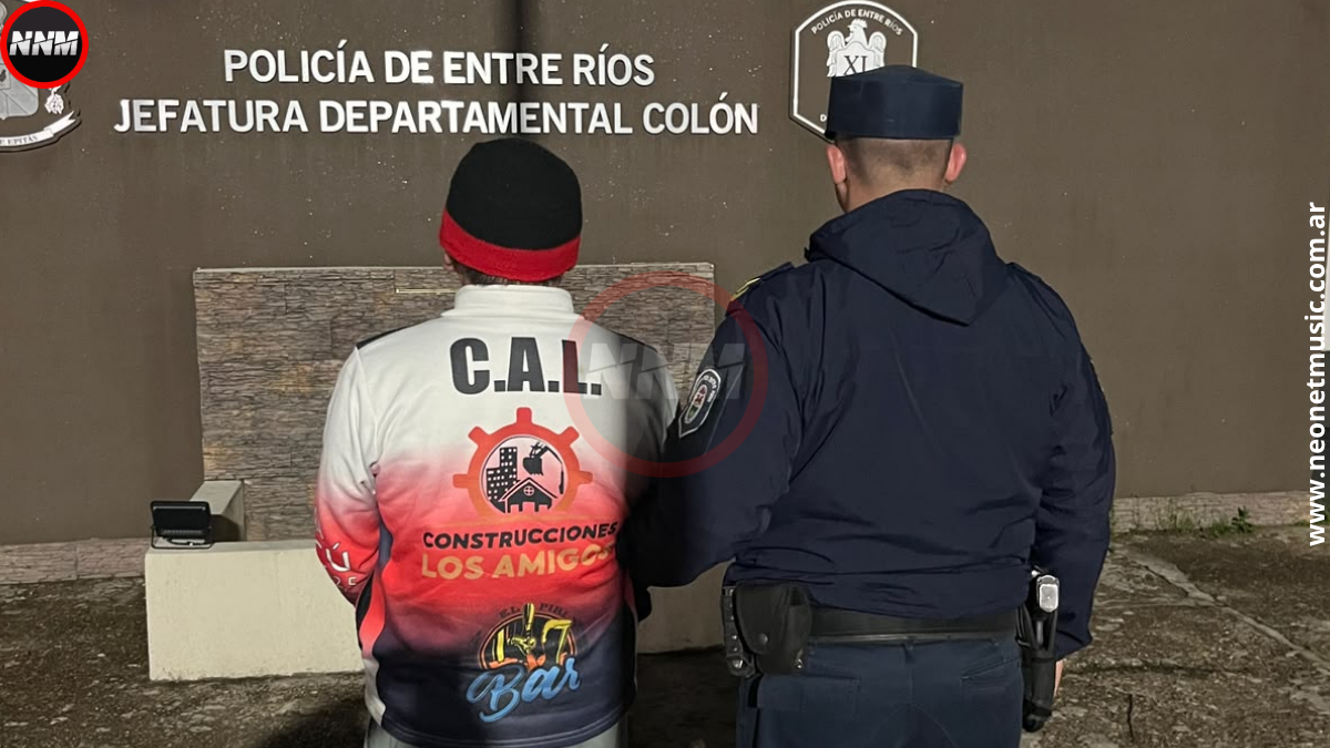 Colón: detienen adulto mayor por amenazar con un arma blanca