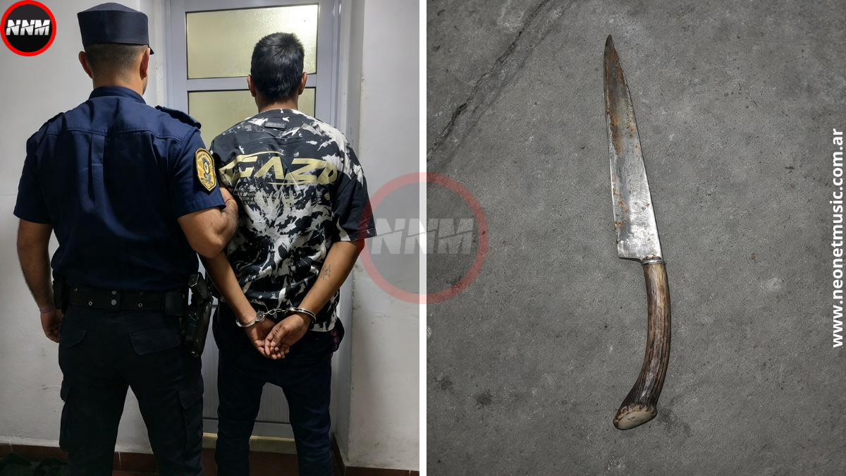 Santa Elena: Detenido por amenazas con arma blanca